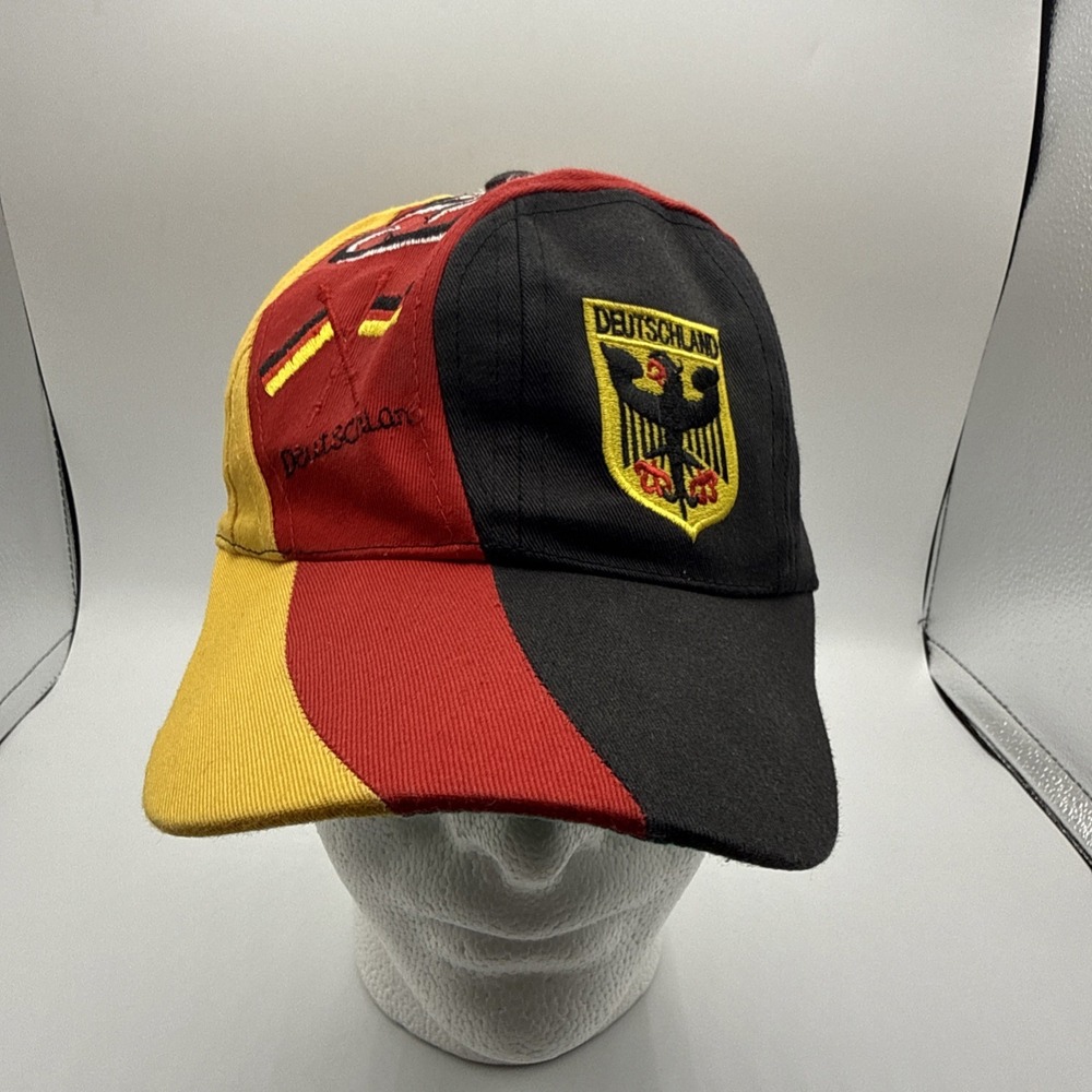 Vintage 90s Germany Soccer SnapBack Hat